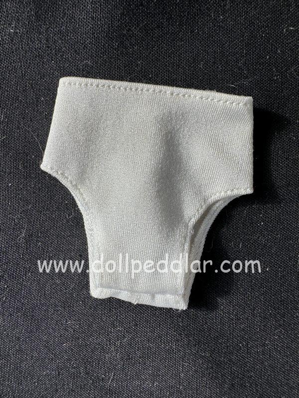 Medium White Panties 4" waist