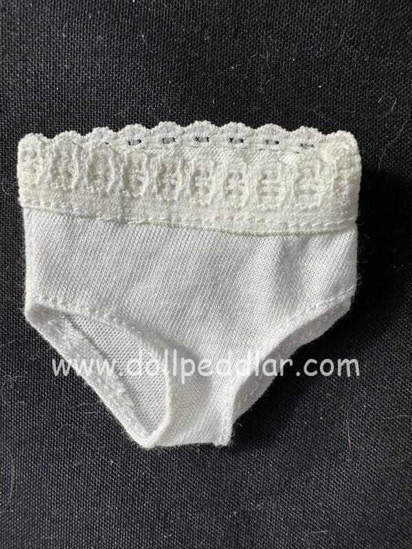 Medium White Panties 4" waist