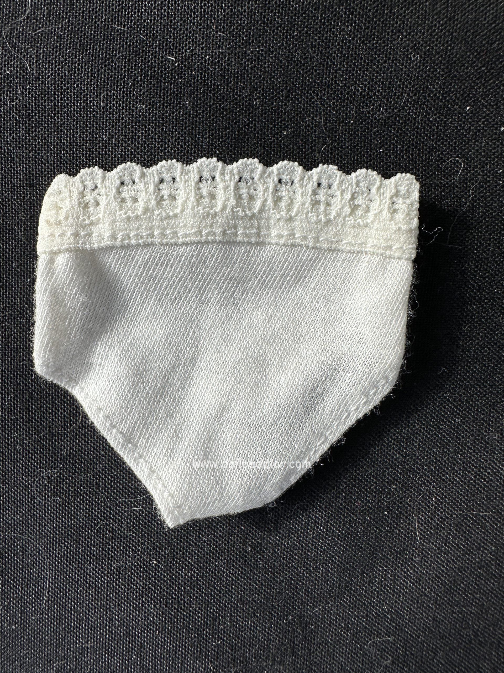 Medium White Panties 4" waist - Image 2