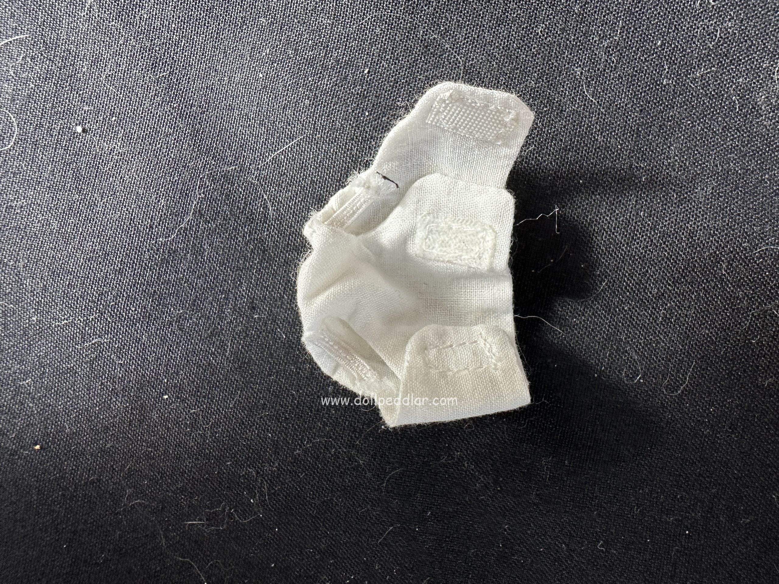 Tiny White Diaper 3" waist - Image 4