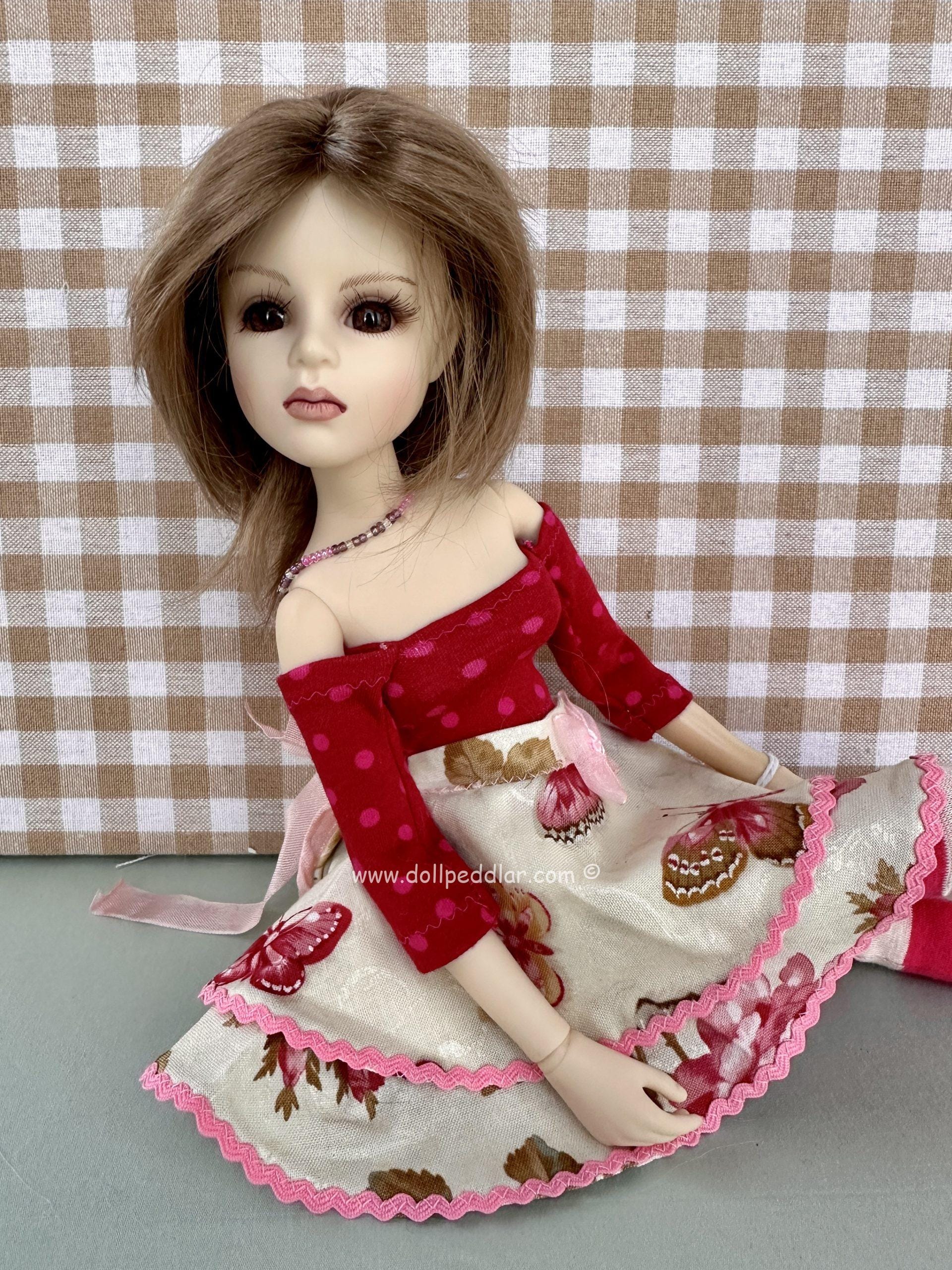 Goodreau "Secret" BJD 'Butterfly' 16" OOAK Michele Hardy faceup - Image 3