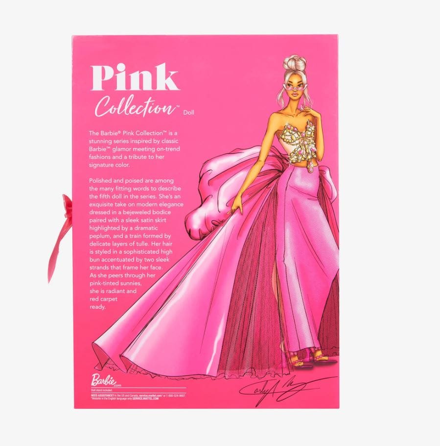 Barbie Signature Collection Rose - NRFB Avec Shipper - Mattel - Neuf