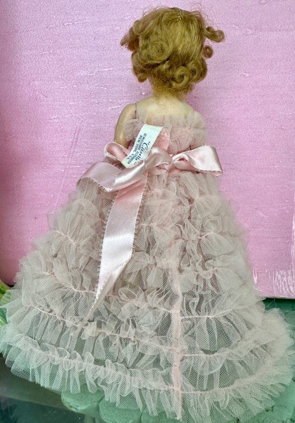 Vintage Madame Alexander Pink Ball Gown Cissette 10" Doll - Image 6