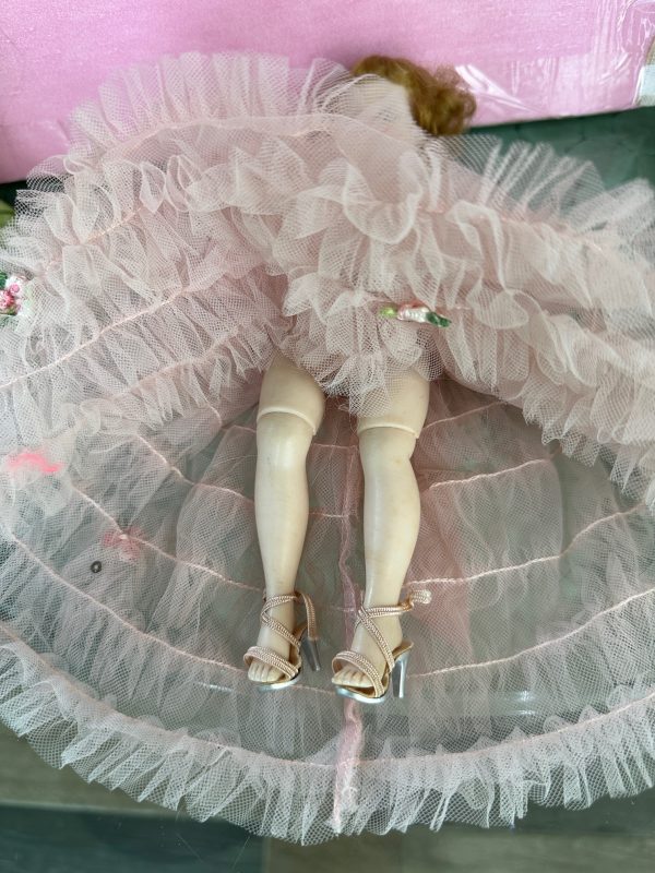 Vintage Madame Alexander Pink Ball Gown Cissette 10" Doll - Image 7
