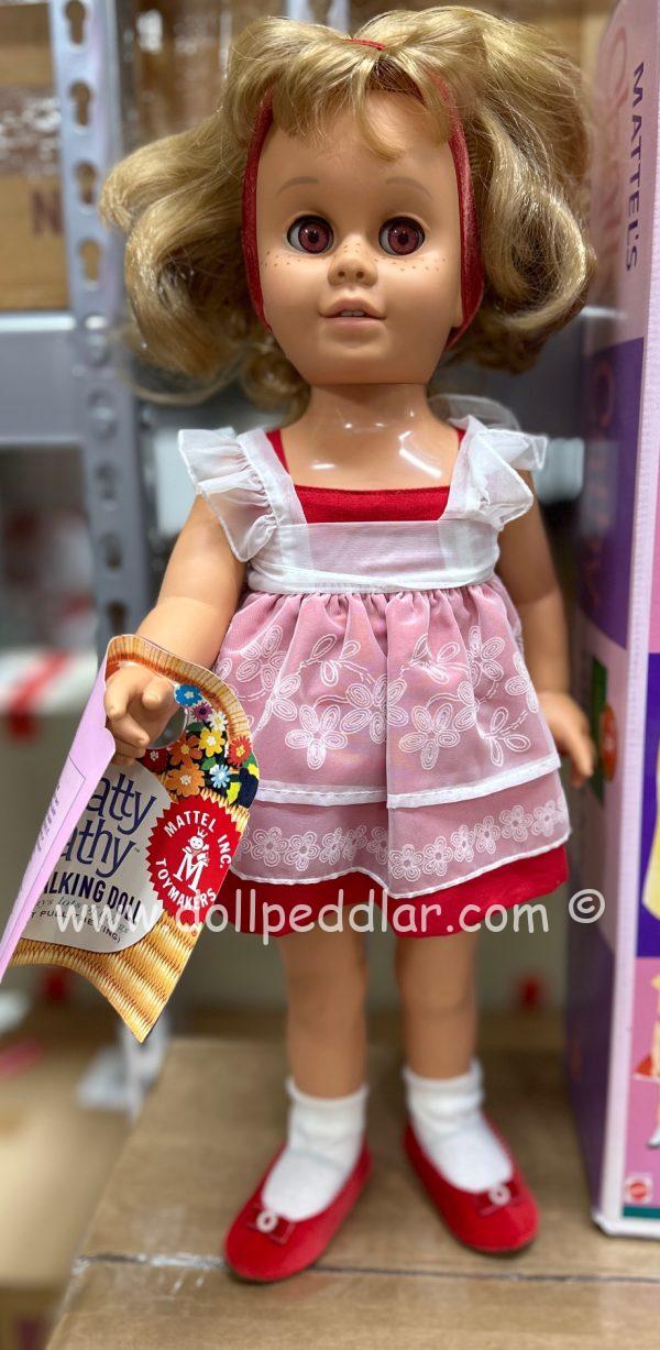 Mattel Reproduction Chatty Cathy Red Dress 20" NRFB - Image 6