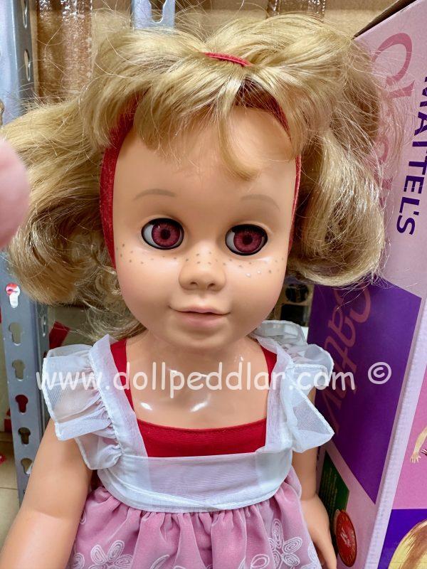 Mattel Reproduction Chatty Cathy Red Dress 20" NRFB - Image 4