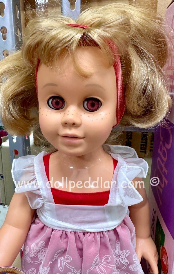 Mattel Reproduction Chatty Cathy Red Dress 20" NRFB - Image 3