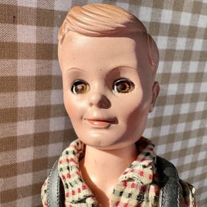 Vintage Uneeda Bob 10.5″ Doll in original Lederhosen Set