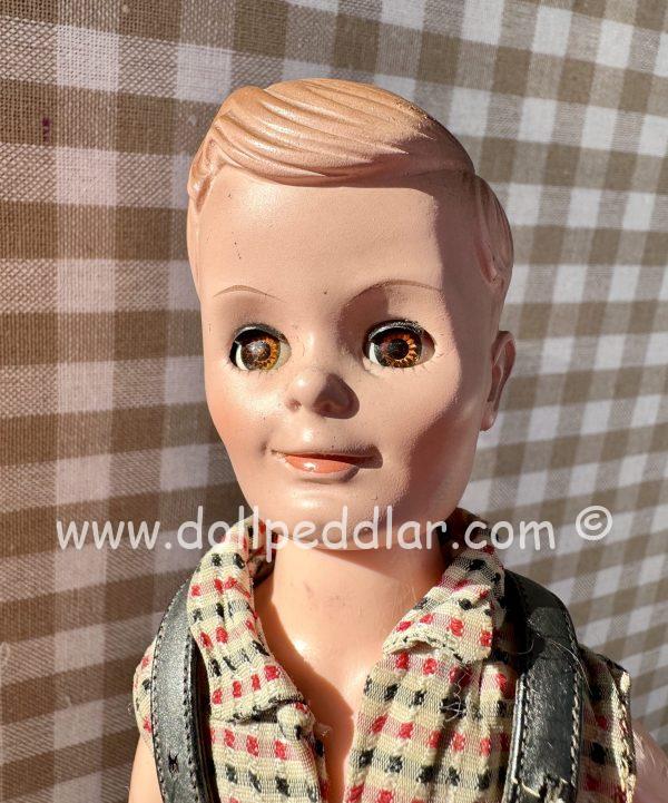 Vintage Uneeda Bob 10.5"  Doll in original Lederhosen Set