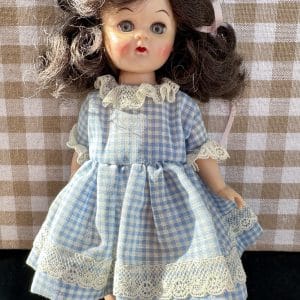 Vintage 8″ Walker Doll – Beautiful face paint & very full wig