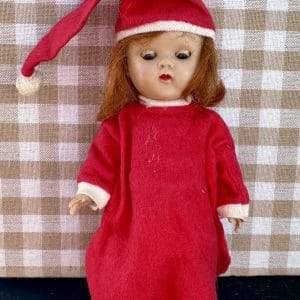 Vintage 8″ Ginny Doll wearing original outfit