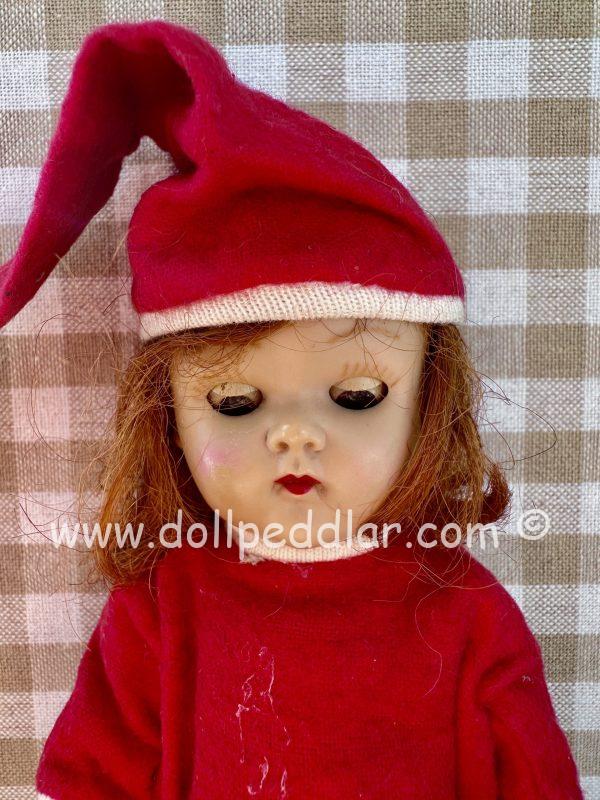 Vintage 8" Ginny Doll wearing original outfit