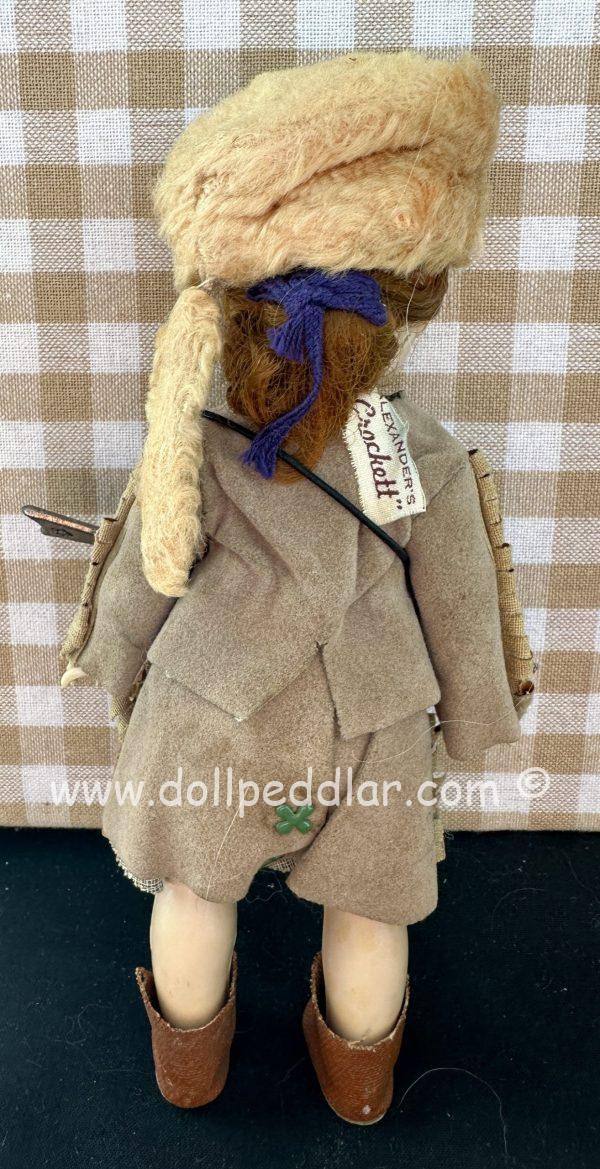 Vintage Madame Alexander Davy Crockett 8" tagged "Crockett" Doll NO BOX - Image 3
