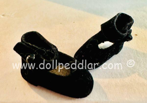 Vintage Velvet Tiny Betsy shoes. MINT
