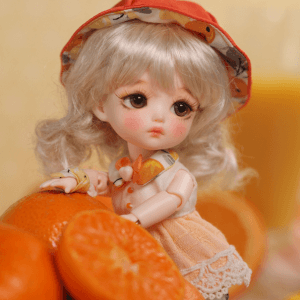 Lati Yellow Fruity Sisters ver. Optimistic Orange Melty Peach White Skin Full Set 16cm