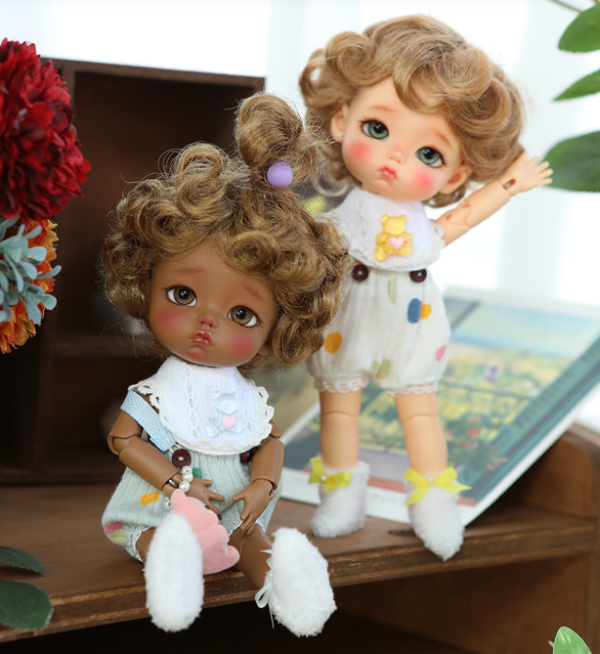 Lati Yellow Three Little Babies ver. Yomi Brown Tan Skin NUDE 16cm - Image 8