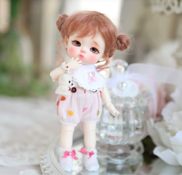 Lati Yellow Three Little Babies ver. Yomi Peach White Skin Full Set 16cm PRE-ORDER - Image 3
