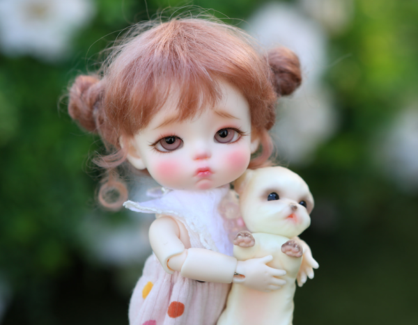 Lati Yellow Three Little Babies ver. Yomi Peach White Skin Full Set 16cm PRE-ORDER - Image 4