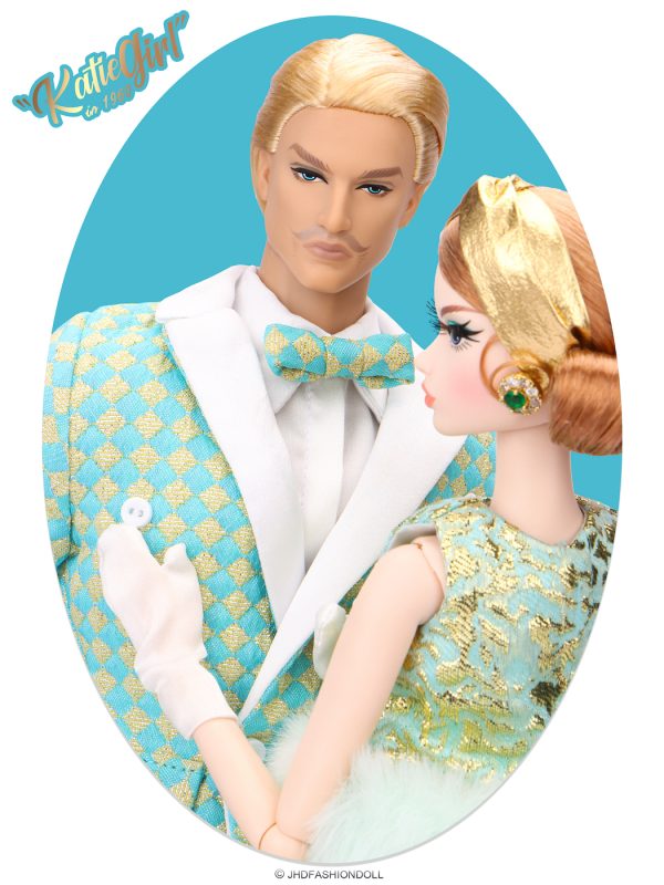 JHD FashionDoll Katiegirl Marvelous Night Gloria & Adonis Giftset - Image 3