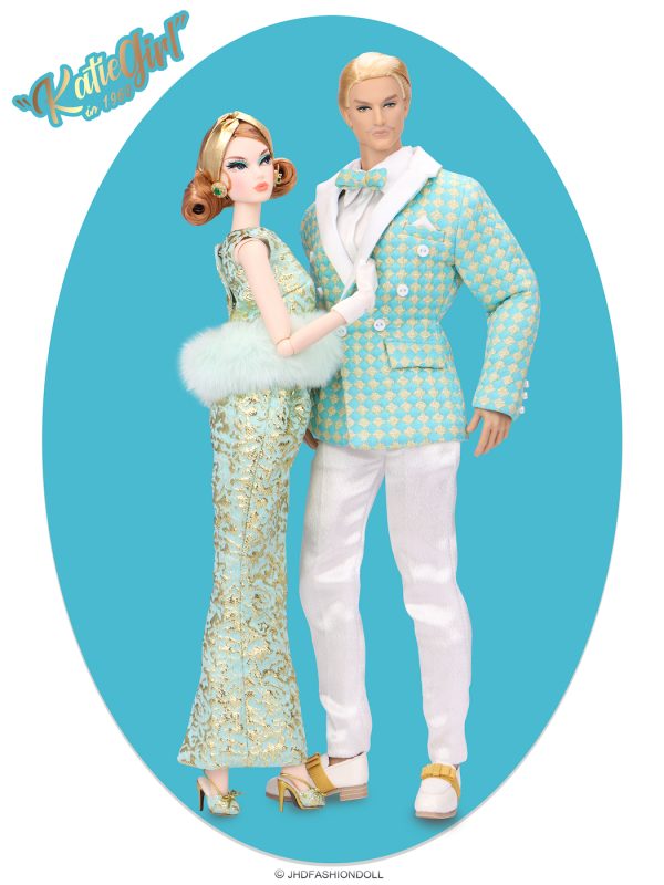JHD FashionDoll Katiegirl Marvelous Night Gloria & Adonis Giftset - Image 6