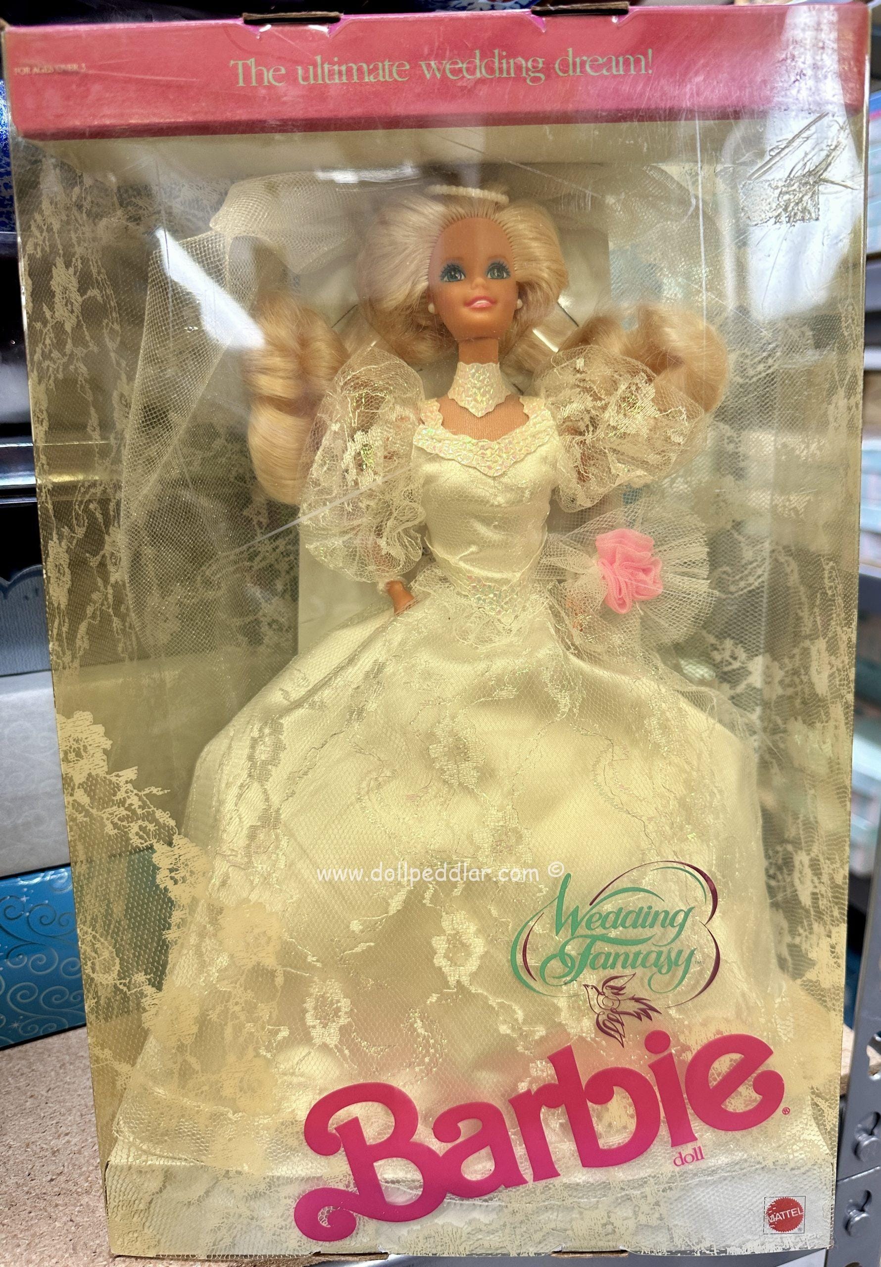 1989 Wedding Fantasy Barbie NRFB - Image 2