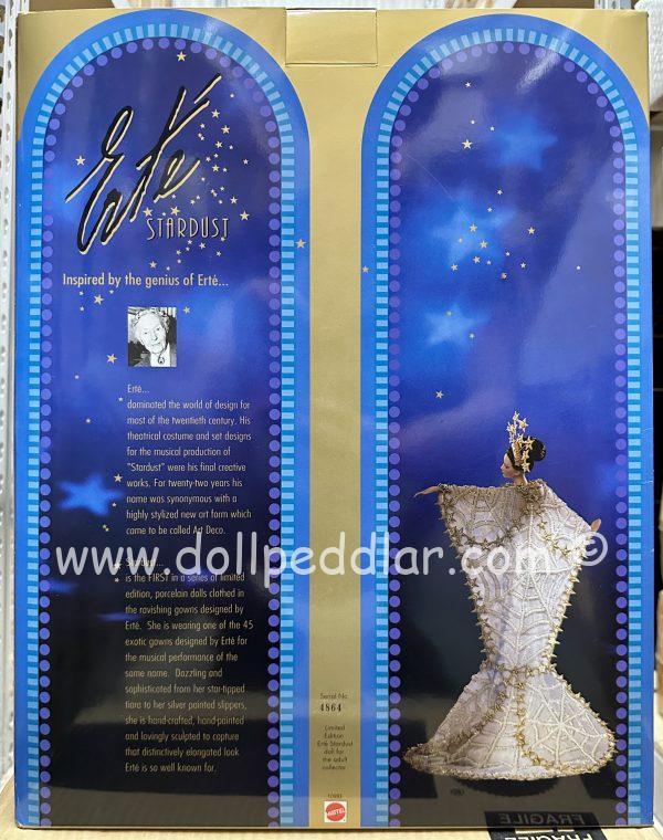 10993 Erté Stardust #1 Porcelain Barbie NRFB in Shipper - Image 3