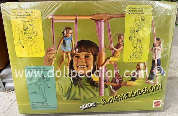 RARE Vintage 1972 Skipper Pose 'N Play Swing-A-Rounder Gym NRFB - Image 4