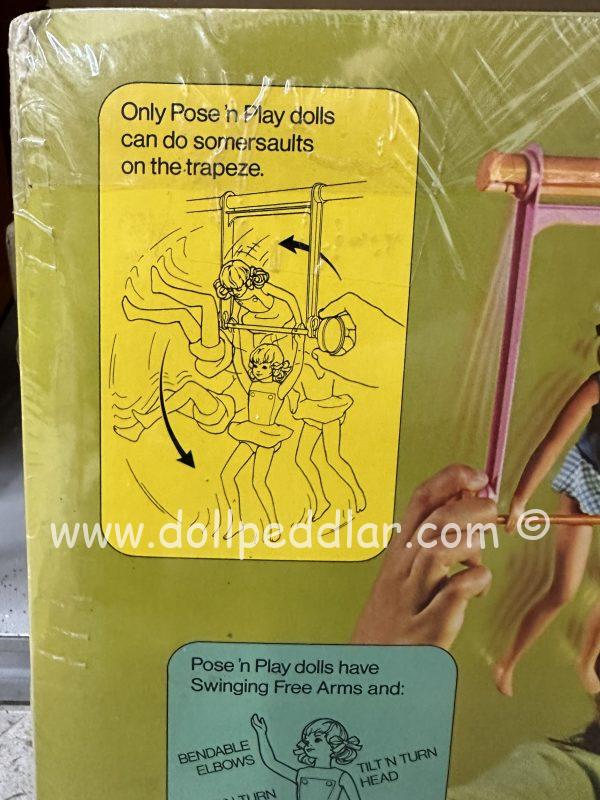 RARE Vintage 1972 Skipper Pose 'N Play Swing-A-Rounder Gym NRFB - Image 5