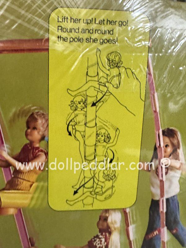 RARE Vintage 1972 Skipper Pose 'N Play Swing-A-Rounder Gym NRFB - Image 7