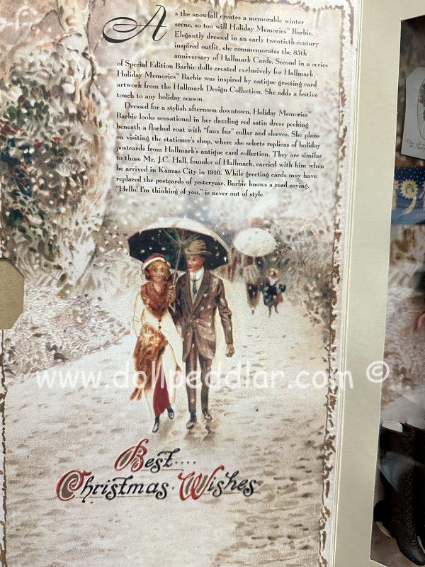 14106 Holiday Memories Barbie NRFB Hallmark Exclusive - Image 3