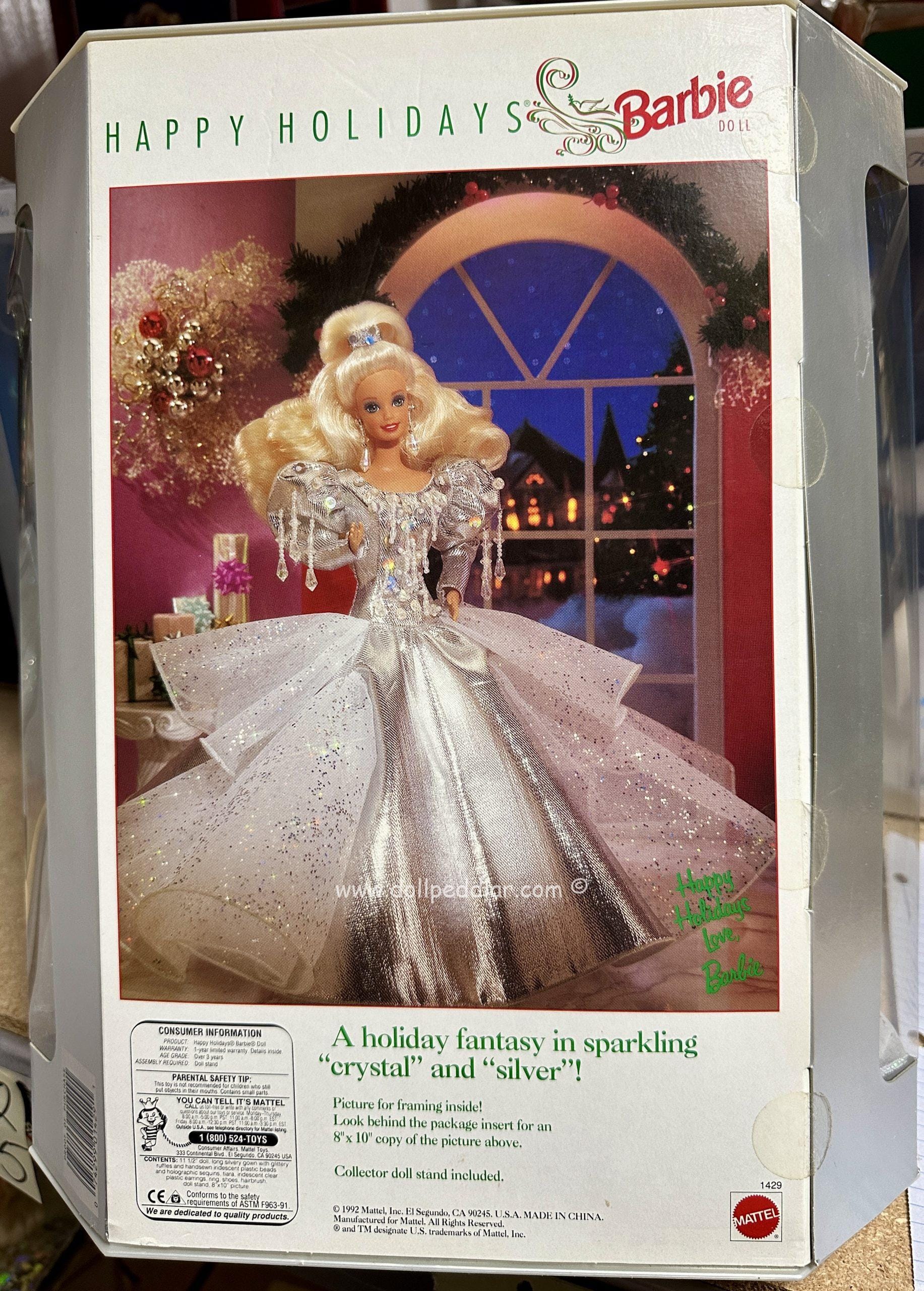 1992 Happy Holiday Barbie NRFB - Image 3