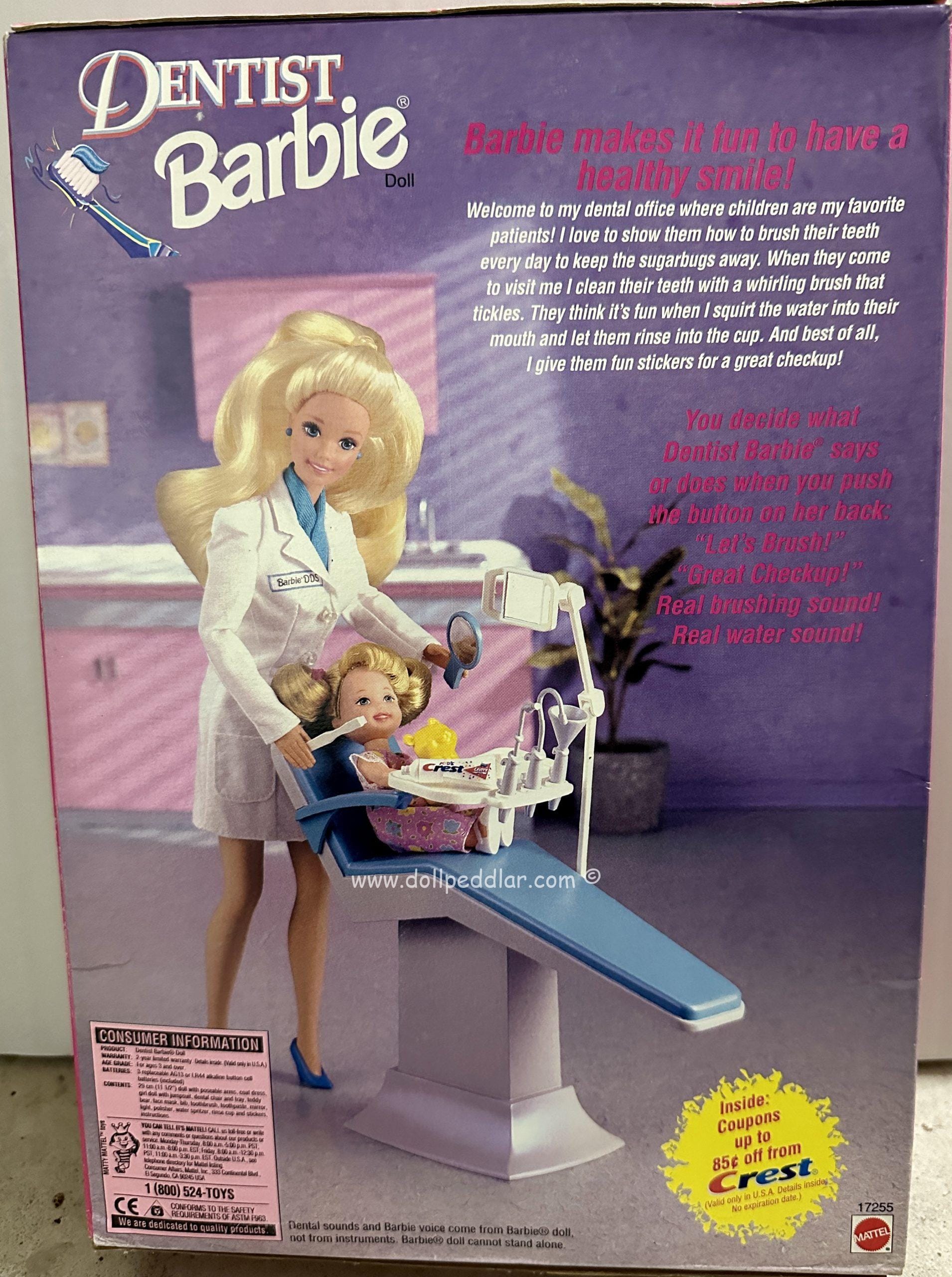 17255 Dentist Barbie NRFB - Image 3