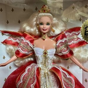 17832 Blonde 1997 Happy Holidays Barbie NRFB