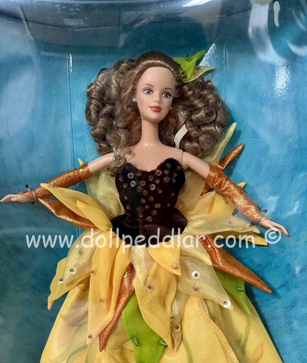 19633S Vincent Van Gogh Sunflower Barbie NRFB