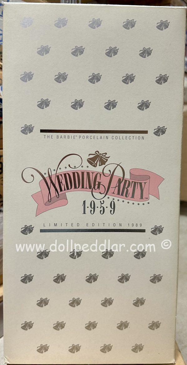 2641 Wedding Party Porcelain Barbie NRFB in Shipper - Image 2