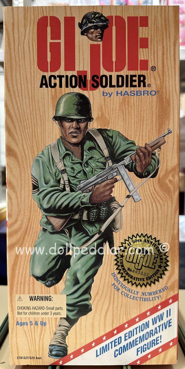 27813 Action Soldier African American GI Joe Doll