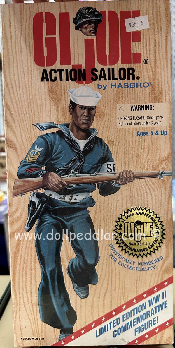 27814 Action Sailor GI Joe African American NRFB