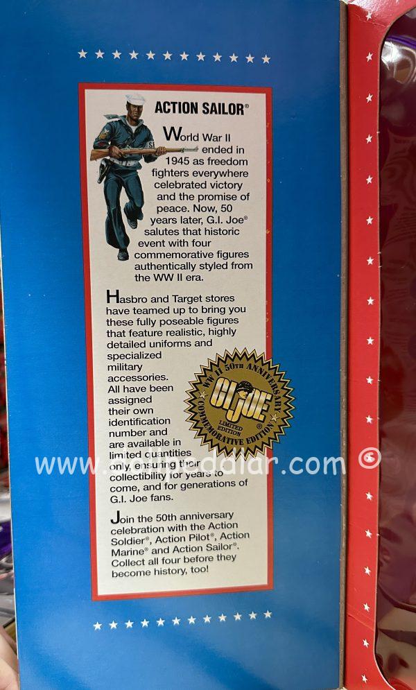 27814 Action Sailor GI Joe African American NRFB - Image 3