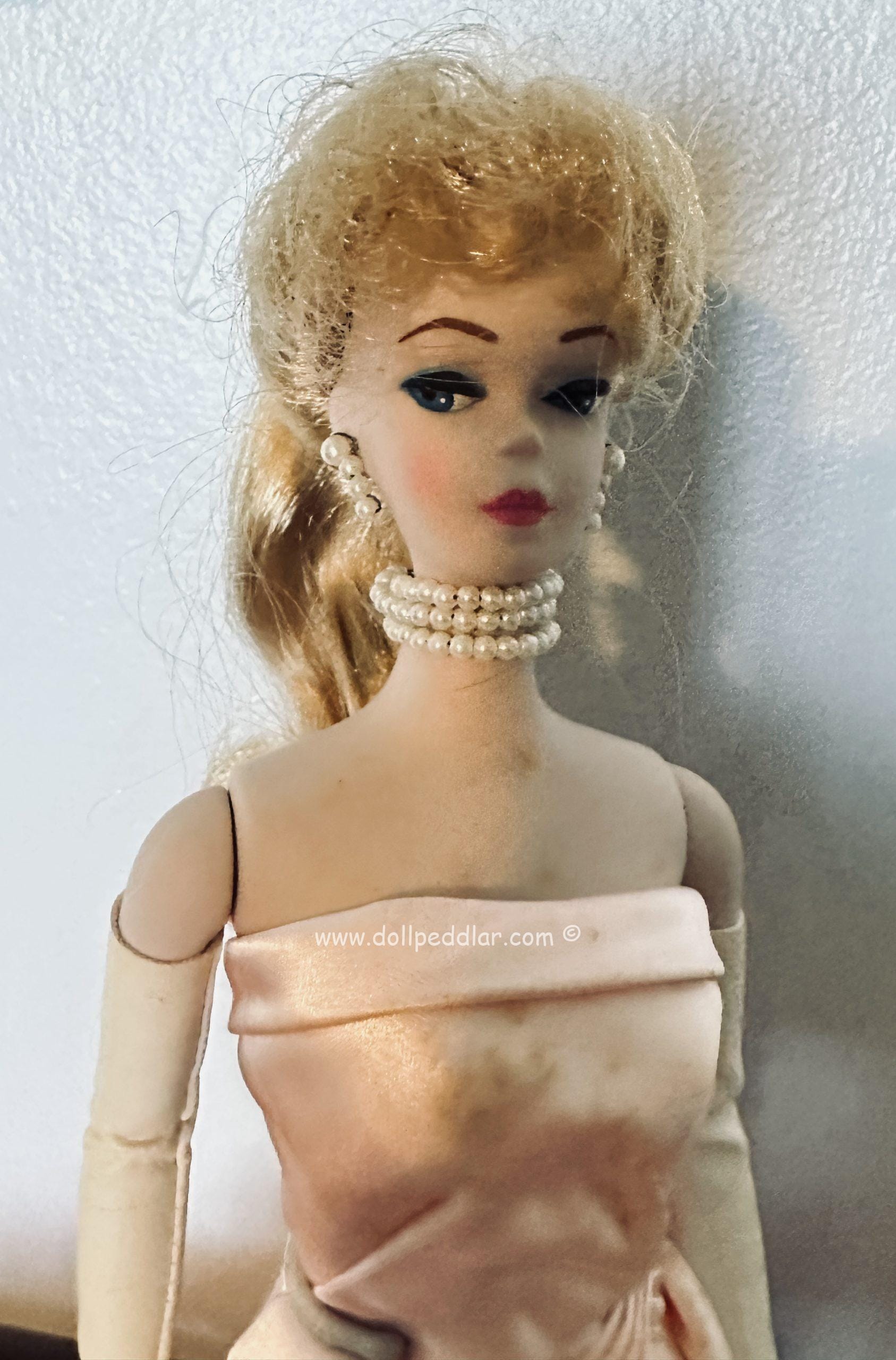 3415 Enchanted Evening Porcelain Barbie NO Box - Image 4