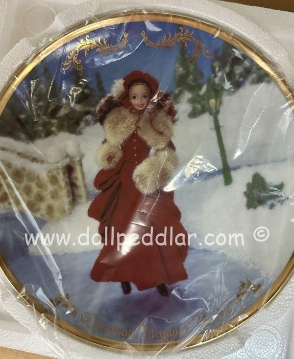Victorian Elegance Barbie Enesco Plate NRFB - Image 3