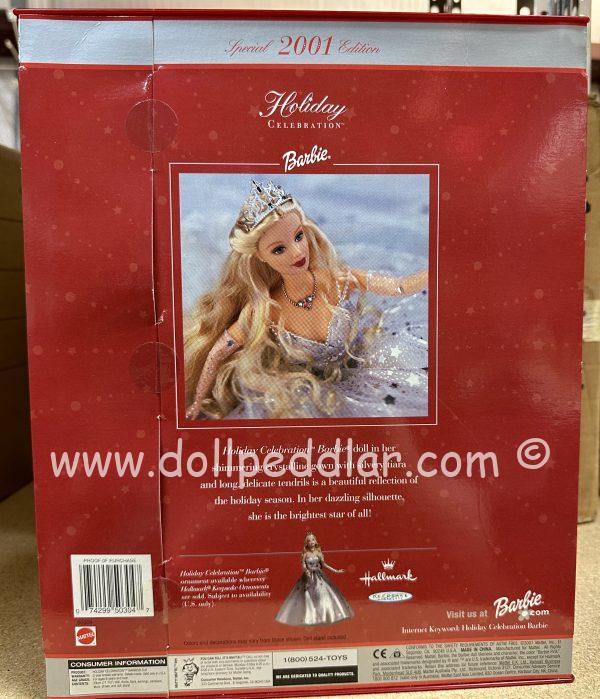 2001 Holiday Celebration Barbie NRFB - Image 5