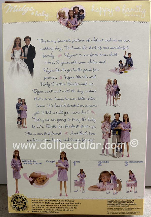 56663 Happy Family Midge & Baby Doll Set NRFB - Image 3