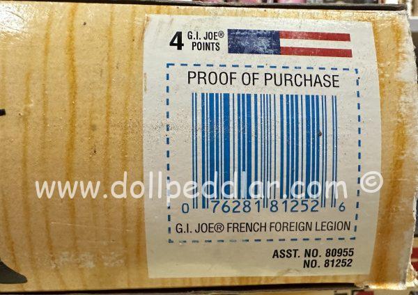 81252 French Foreign Legion GI Joe NRFB - Image 5