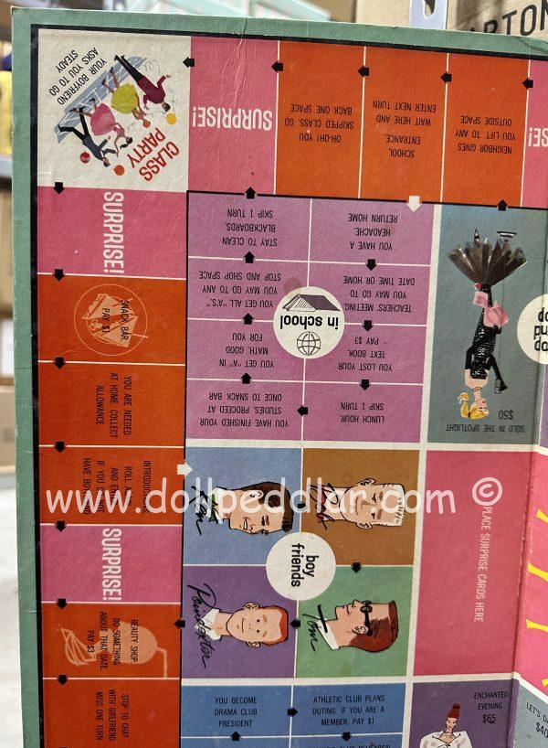 Vintage Barbie Queen of the Prom Board Game Mat ONLY - Image 3