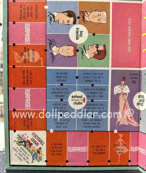 Vintage Barbie Queen of the Prom Board Game Mat ONLY - Image 4