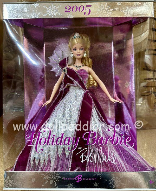 G8058 2005 Holiday Barbie by Bob Mackie Blonde NRFB