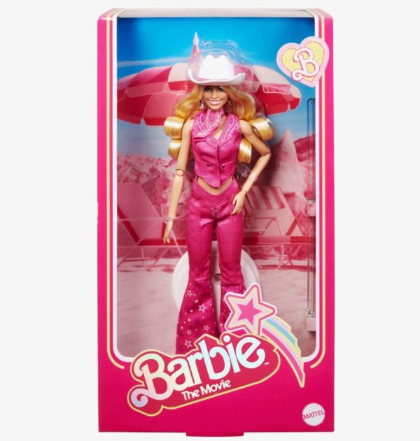 Barbie in Pink Western Outfit from Barbie Movie NRFB - Image 2