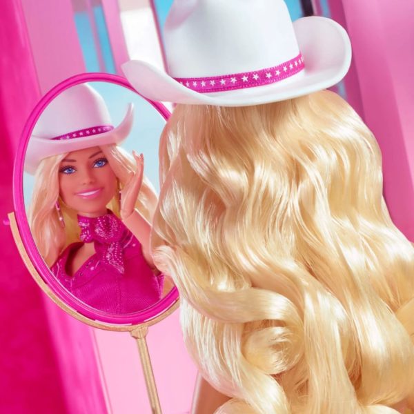 Barbie in Pink Western Outfit from Barbie Movie NRFB - Image 10