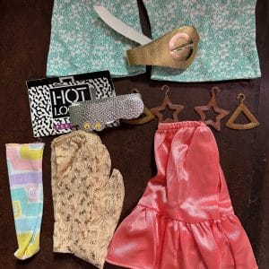 Vintage Mattel Hot Looks Outfit 19″ NO DOLL