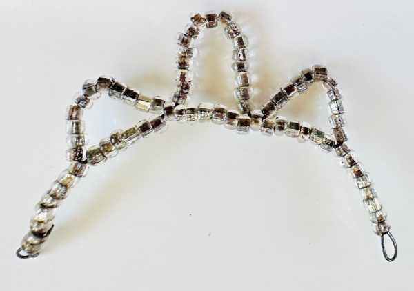 Vintage Seed-Bead tiara   Excellent condition  No missing beads